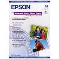 Epson Premium Glossy Photo Paper 255 g, A3 - 20 fogli 